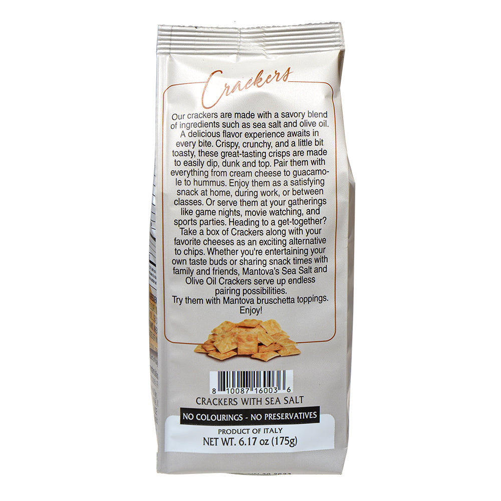Fratelli Mantova Italian Crackers with Sea Salt