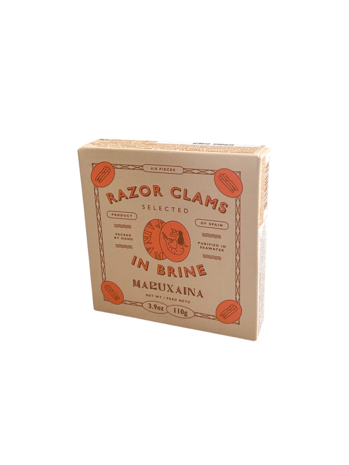 Maruxaina Razor Clams in Brine - 3 Pack
