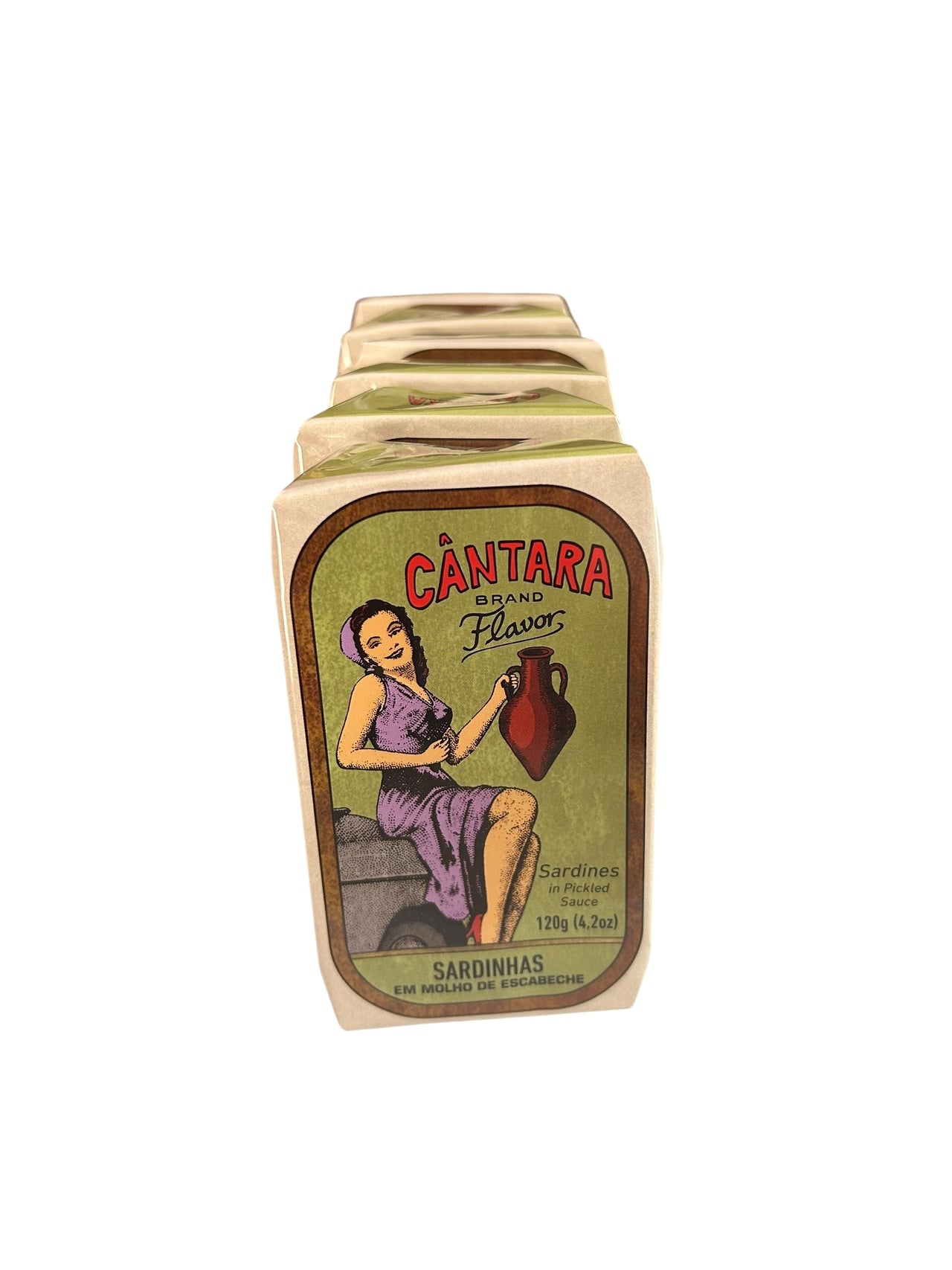 Cantara Brand Sardines in Pickling Sauce - 6 Pack