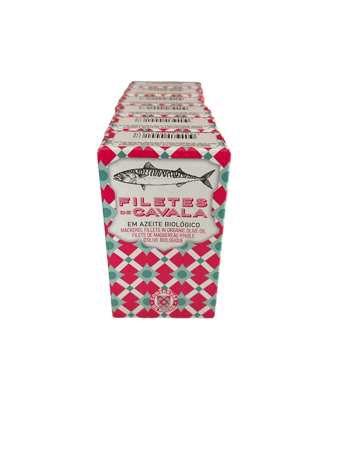 Da Rocha Mackerel Fillets in Organic Olive Oil - 6 Pack