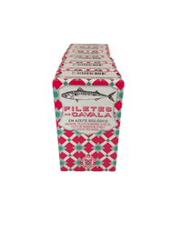 Da Rocha Mackerel Fillets in Organic Olive Oil - 6 Pack