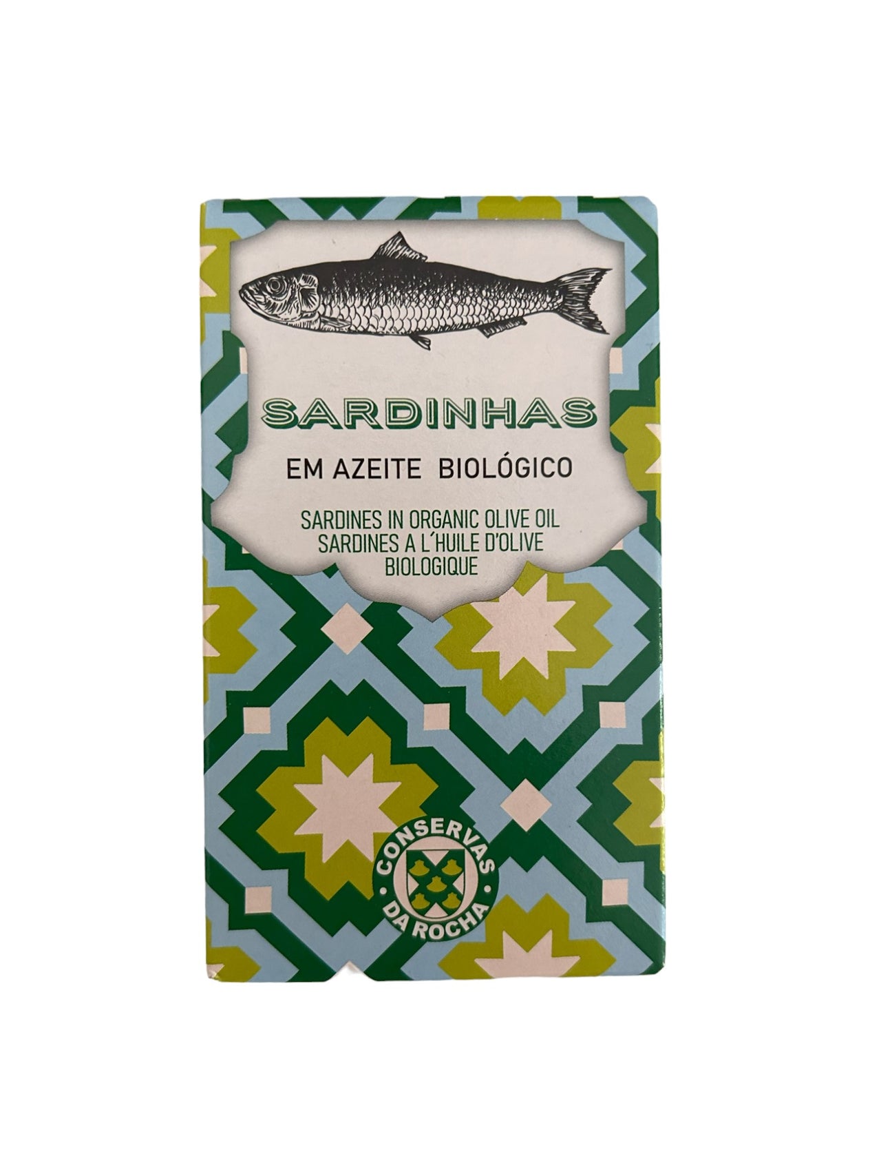 Da Rocha Sardines in Organic Extra Virgin Olive Oil - 6 Pack