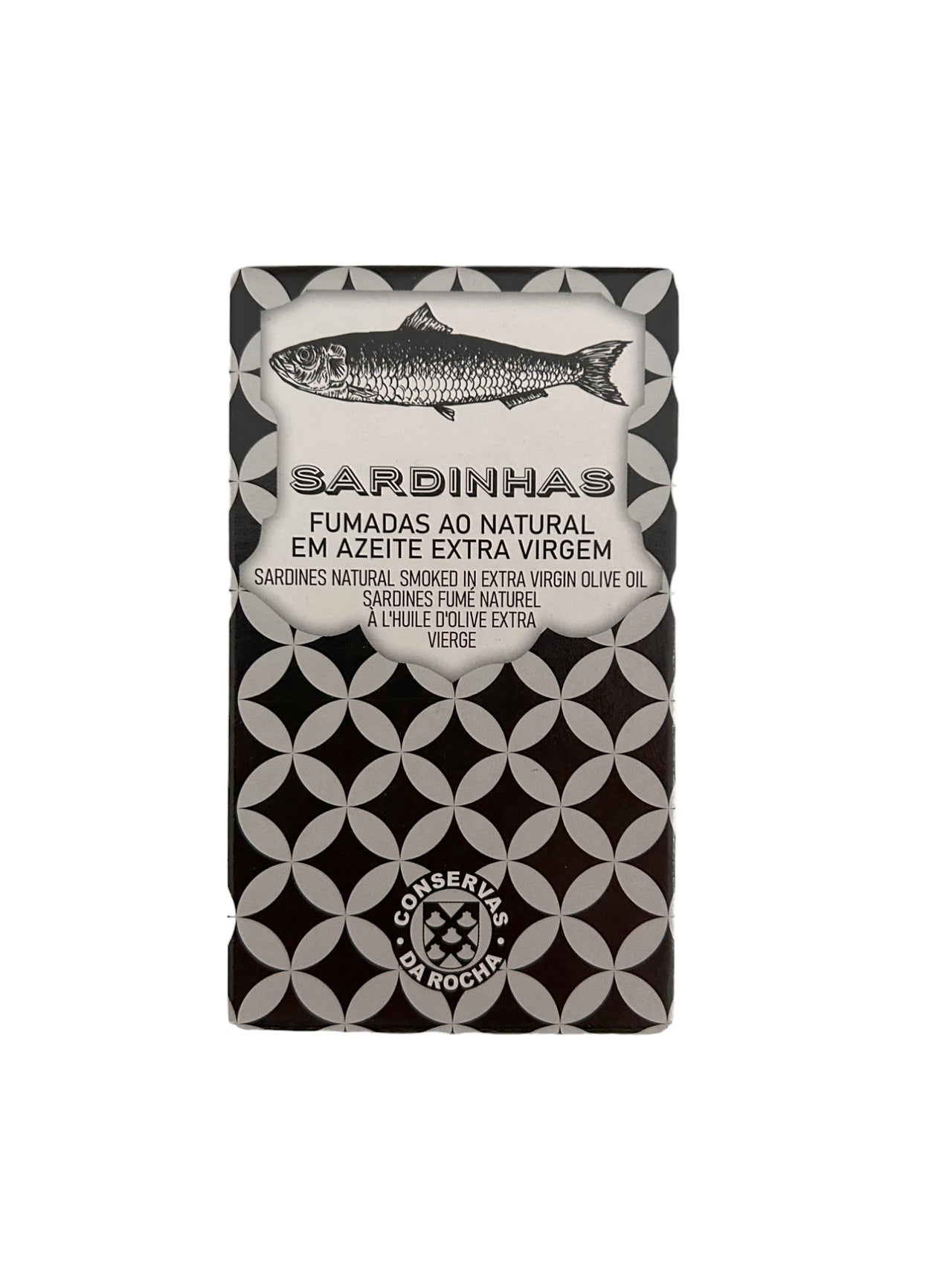 Da Rocha Sardines Natural Smoked in Extra Virgin Olive Oil - 6 Pack