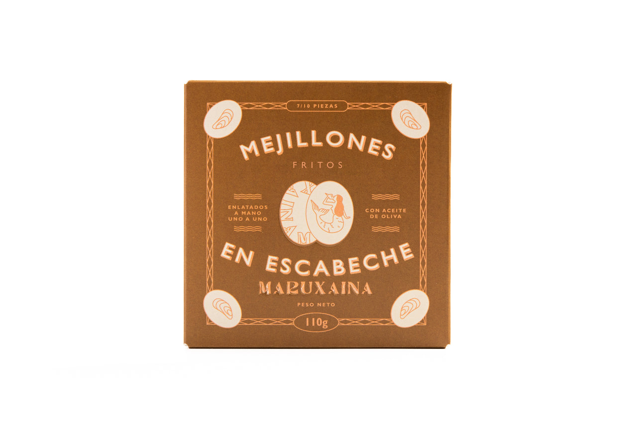 Maruxaina Mussels in Escabeche Sauce - 3 Pack