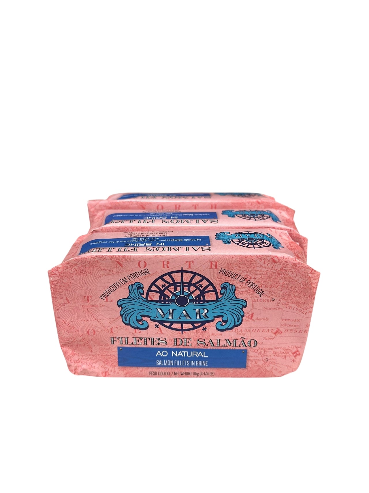 MAR Brand Salmon Fillets in Brine - 3 Pack