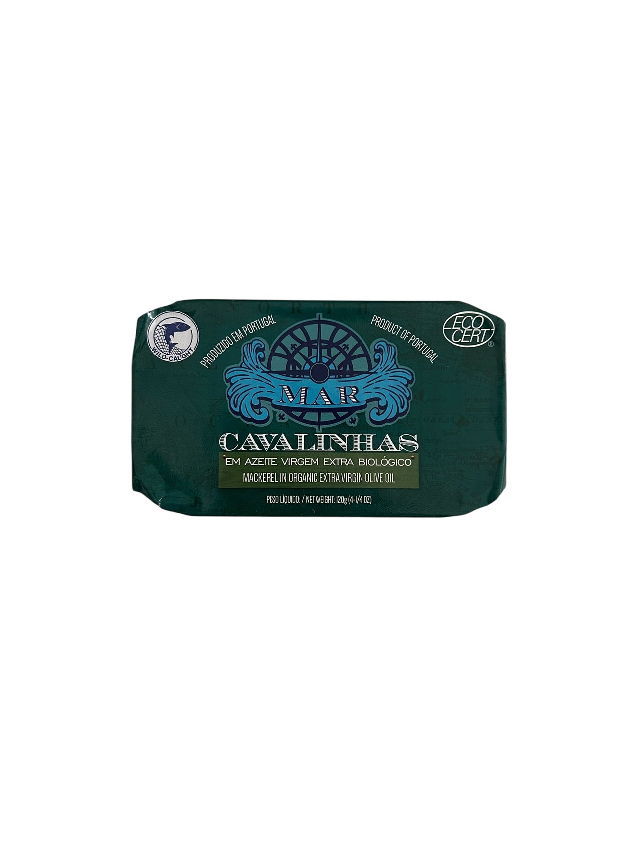 MAR Brand Mackerel in Organic EVOO - 6 Pack