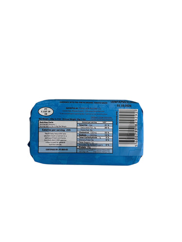 MAR Brand Sardines with Piri-Piri in Organic Tomato Sauce - 6 Pack - TinCanFish