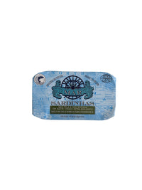MAR Brand Skinless and Boneless Sardines in Organic EVOO - 6 Pack