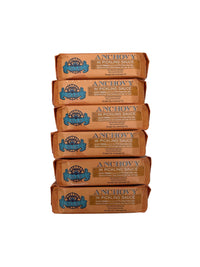 Six packs of Mar anchovy in pickling sauce