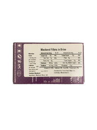 Manná Mackerel Fillets in Brine - 6 Pack - TinCanFish