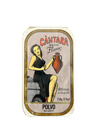 Cantara Brand Octopus in Olive Oil - 6 Pack - TinCanFish