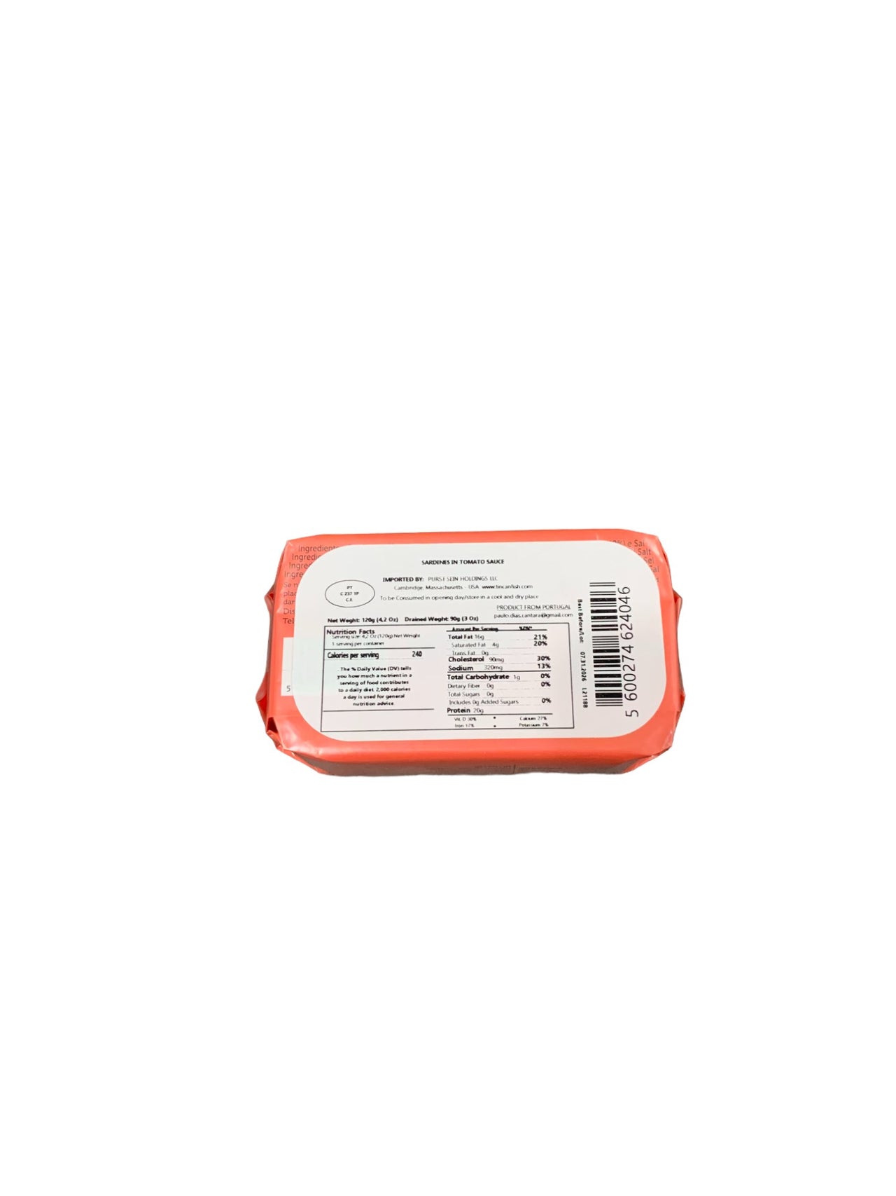 Cantara Creative Sardines in Tomato Sauce - 6 Pack - TinCanFish