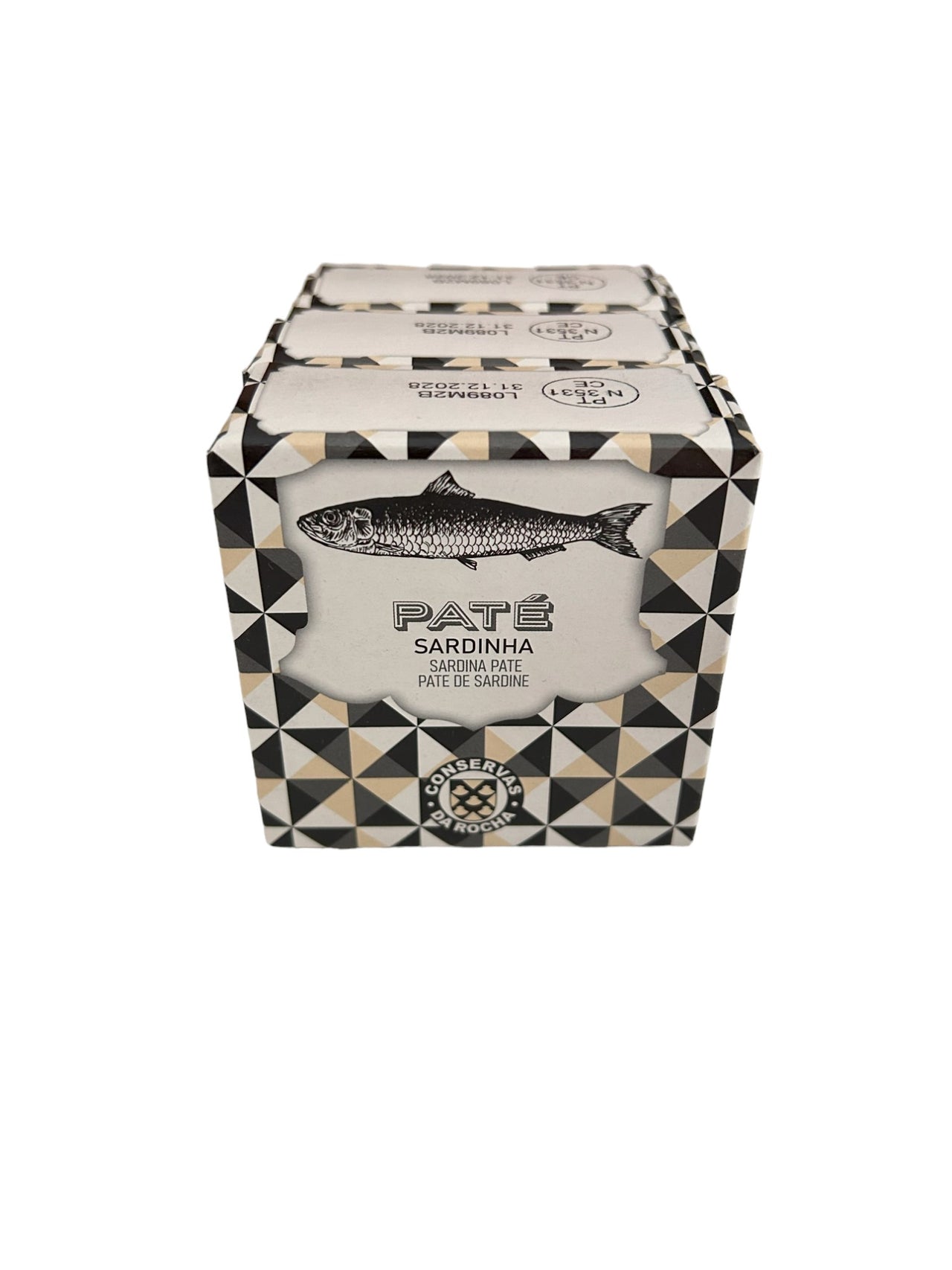 Da Rocha Sardine Pâté - 3 Pack