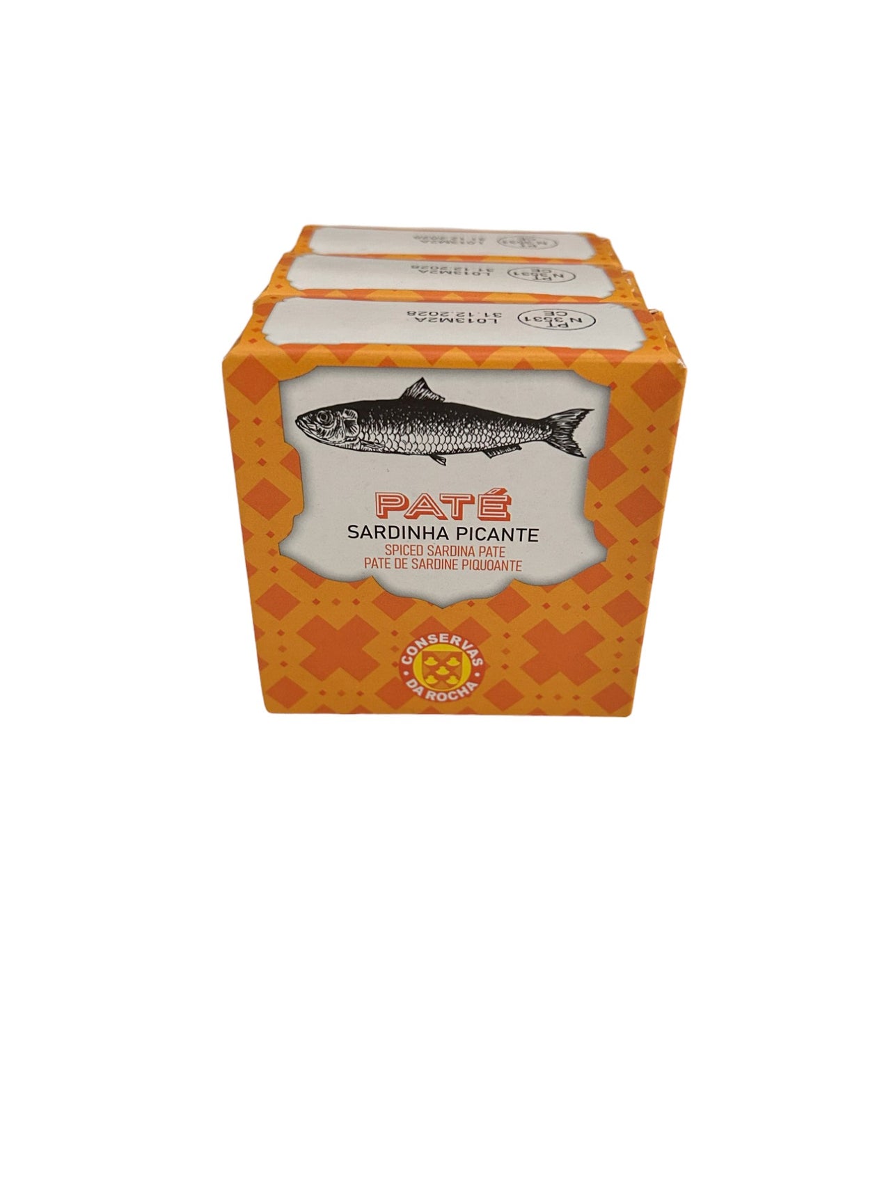 Da Rocha Spiced Sardine Pâté - 3 Pack