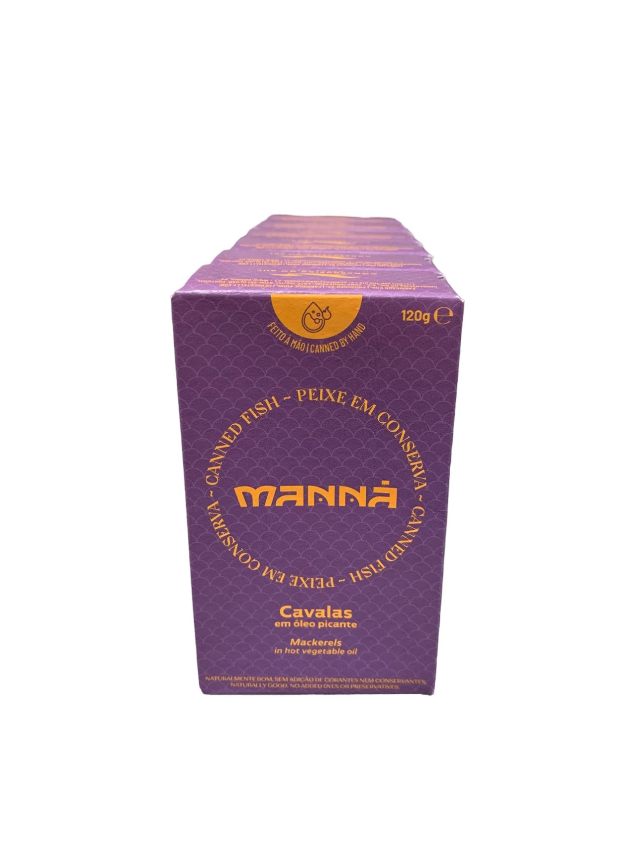 Manná Mackerel in Hot Vegetable Oil - 6 Pack - TinCanFish