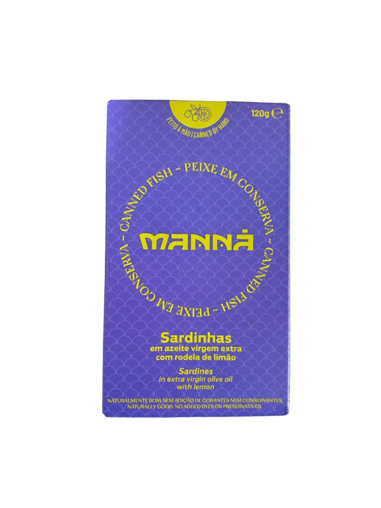 Manná Sardines in Extra Virgin Olive Oil with Lemon - 6 Pack - TinCanFish
