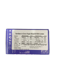 Manná Sardines in Extra Virgin Olive Oil with Lemon - 6 Pack - TinCanFish