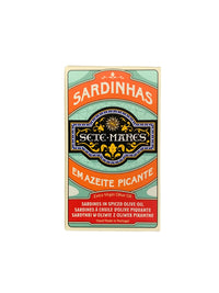 Sete Mares Sardines in Spiced Extra Virgin Olive Oil - 6 Pack - TinCanFish