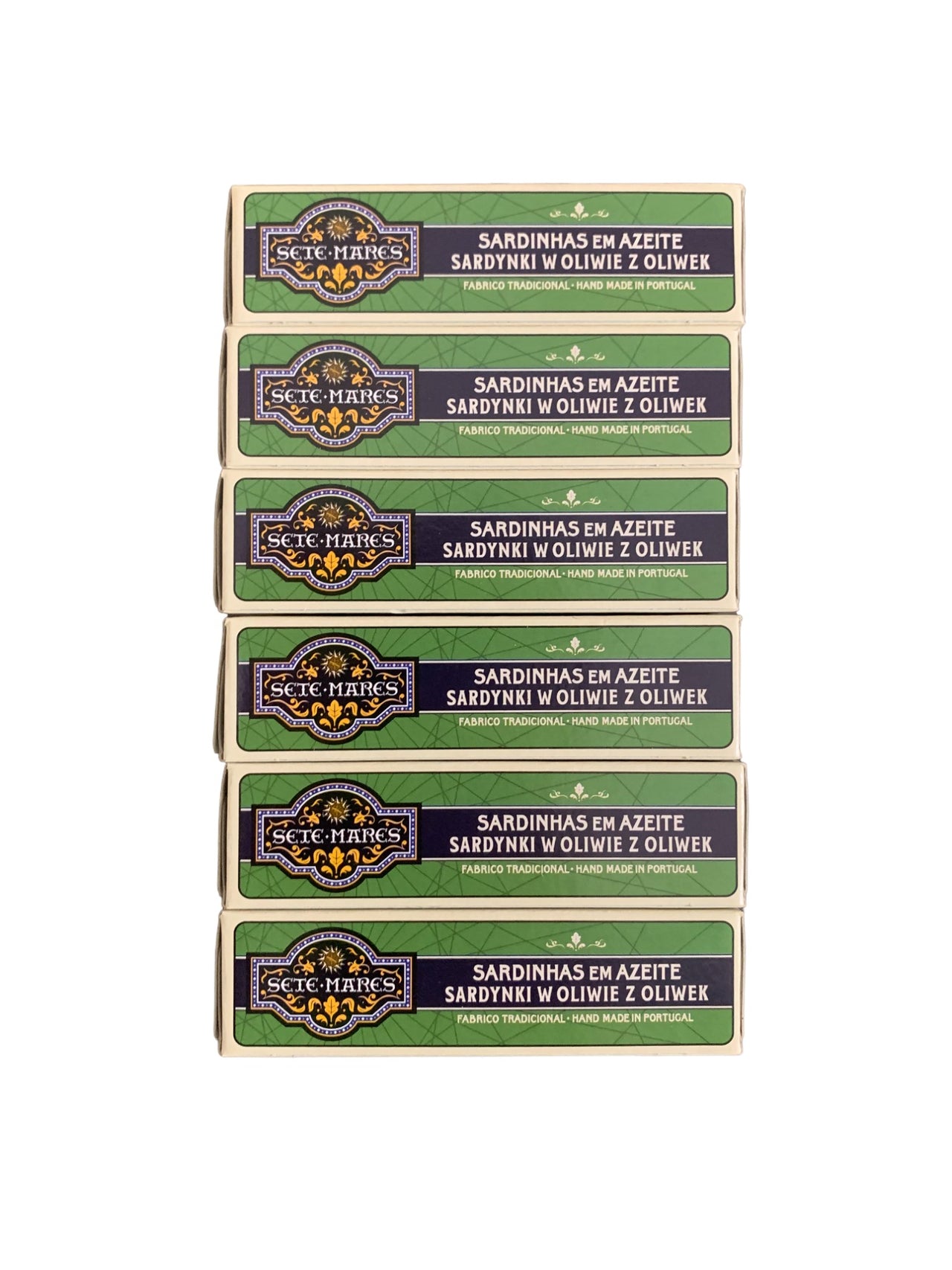 Sete Mares Sardines in Extra Virgin Olive Oil - 6 Pack - TinCanFish