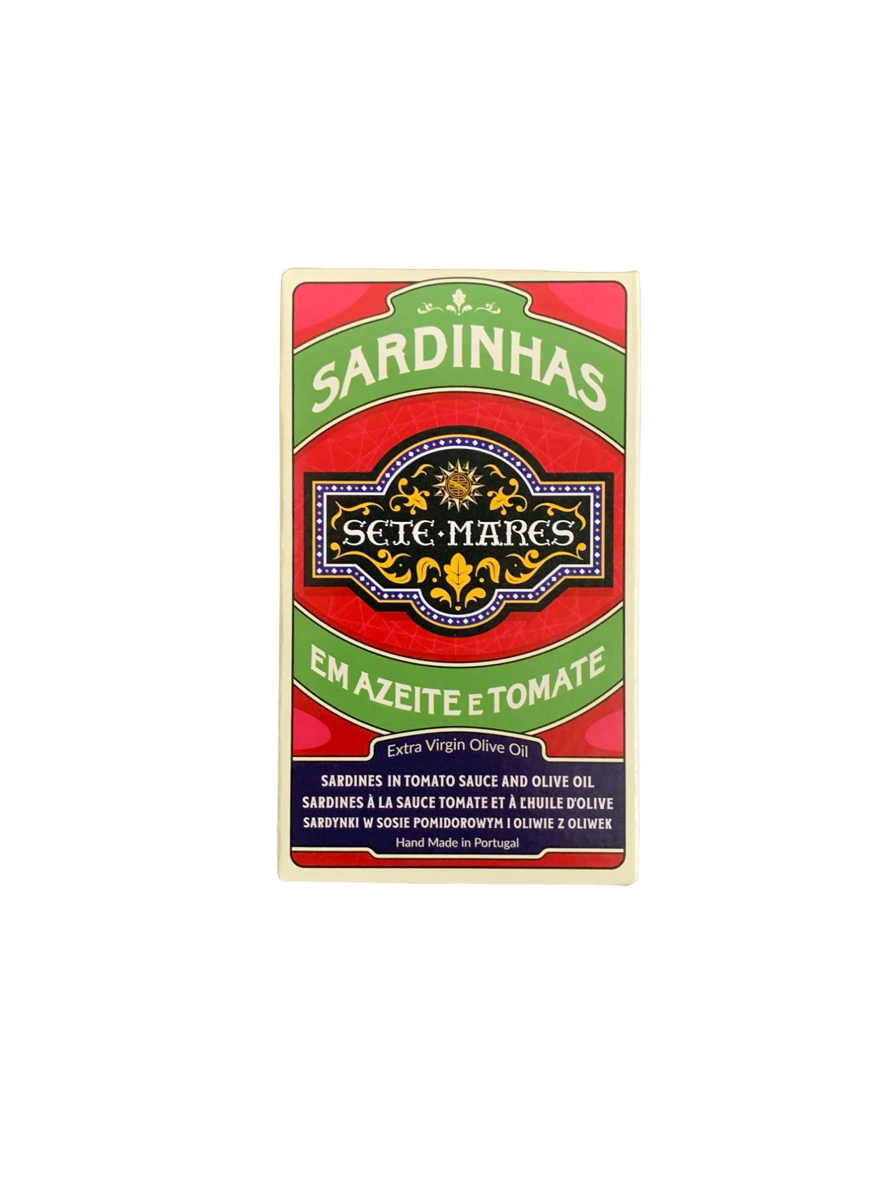 Sete Mares Sardines in Tomato Sauce and Olive Oil - 6 Pack - TinCanFish