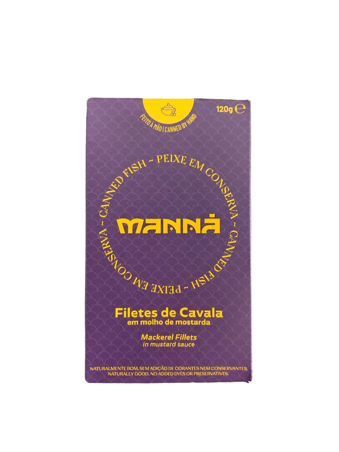 Manná Mackerel Fillets in Mustard Sauce - 6 Pack - TinCanFish