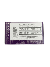 Manná Mackerel Fillets in Mustard Sauce - 6 Pack - TinCanFish