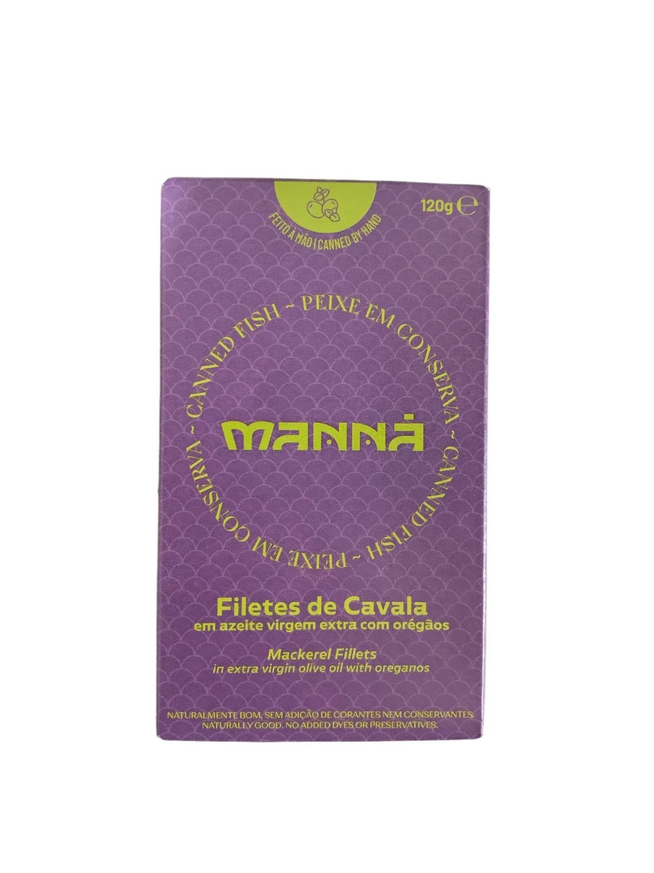 Manná Mackerel Fillets in Extra Virgin Olive Oil with Oreganos - TinCanFish