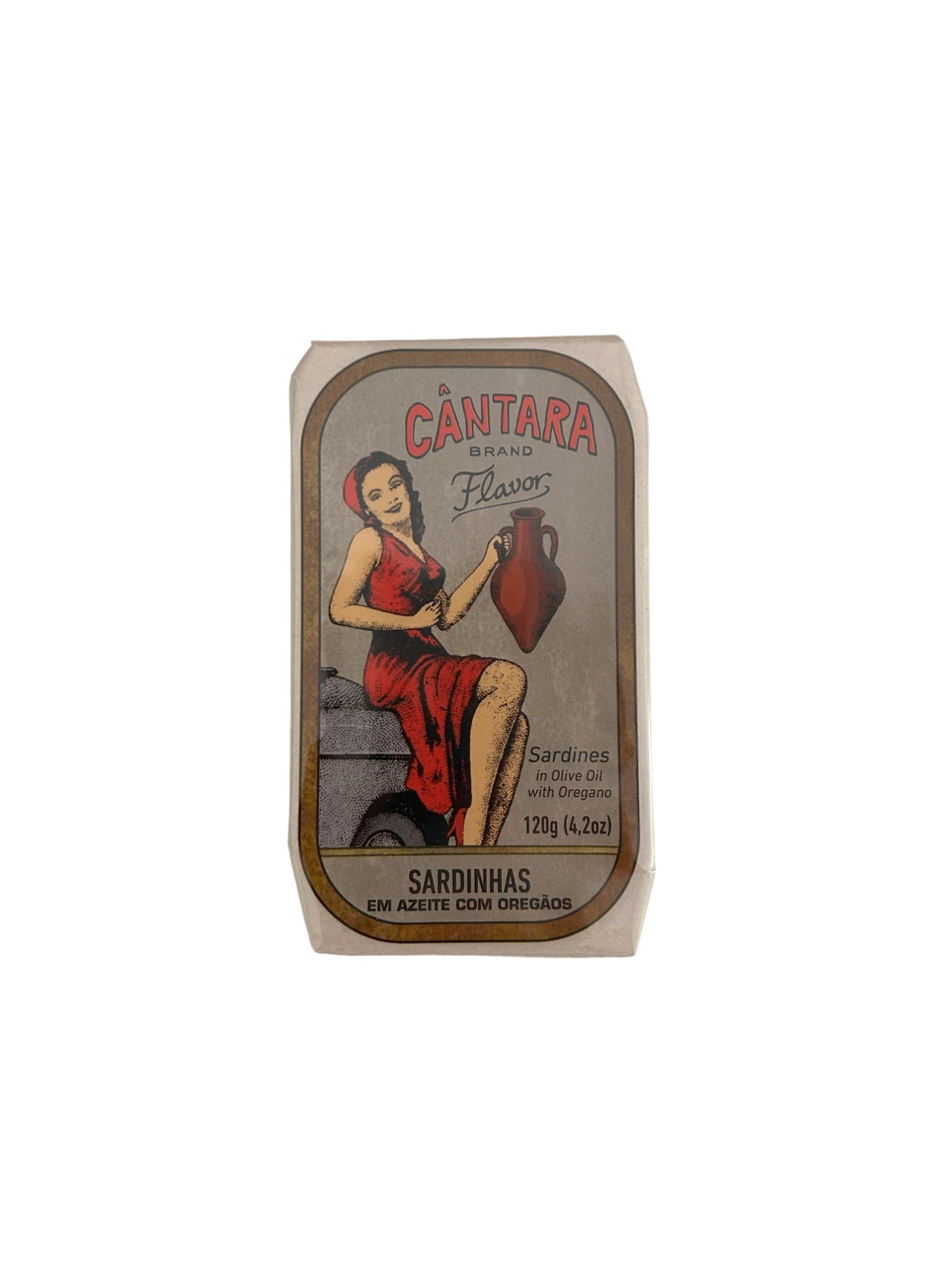 Cantara Vintage Sardines in Olive Oil with Oregano - 6 Pack