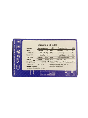 Manná Sardines in Olive Oil - 6 Pack - TinCanFish