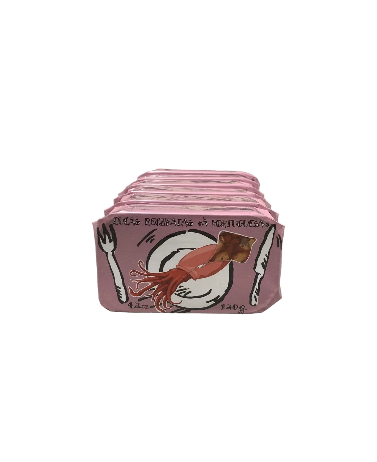 Cantara Creative Stuffed Squid Portuguese Style - 6 Pack - TinCanFish