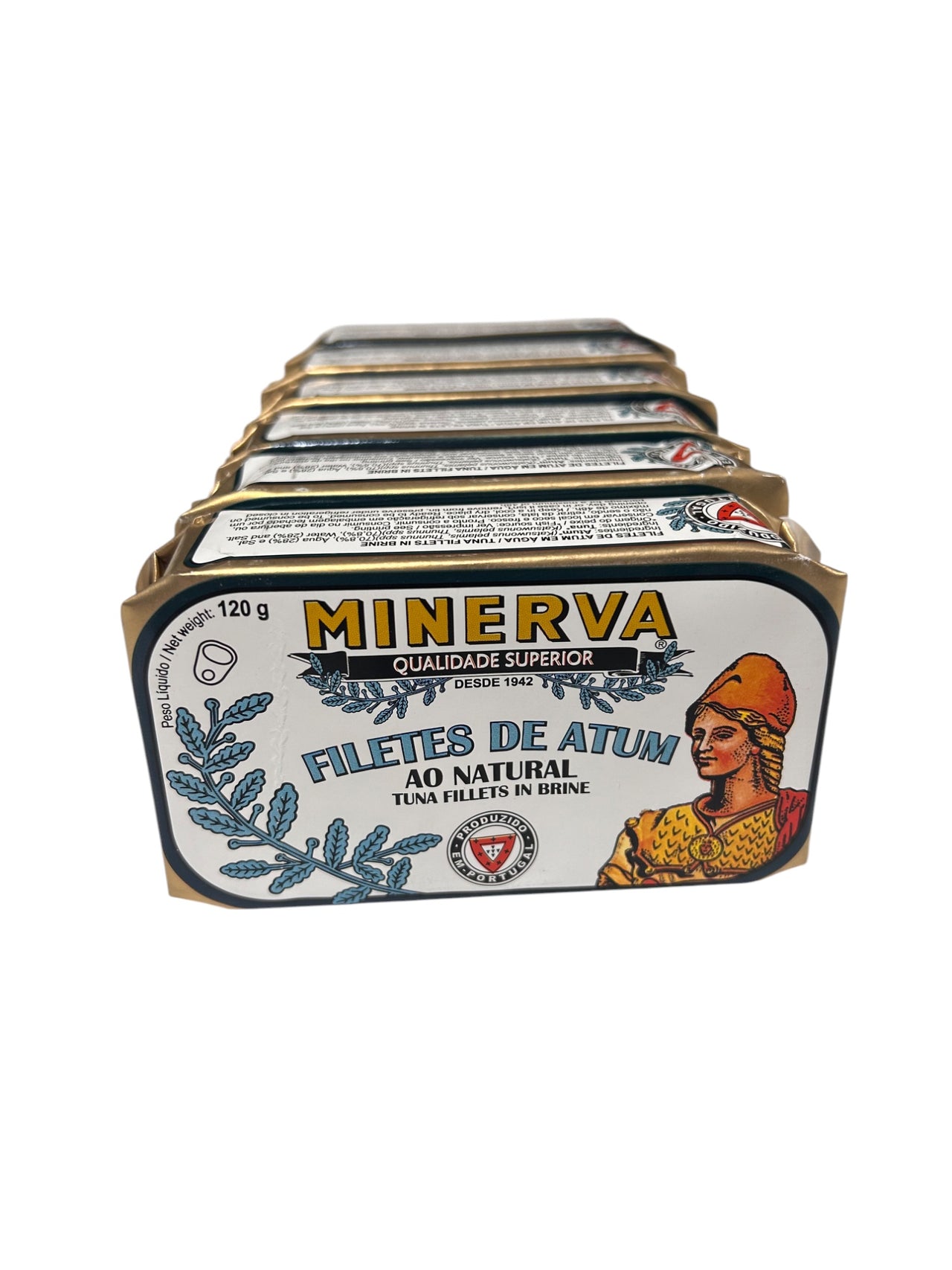 Minerva Tuna Fillets in Brine - 6 Pack