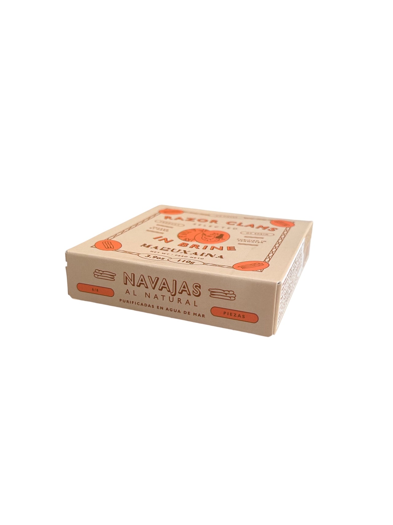 Maruxaina Razor Clams in Brine - 3 Pack