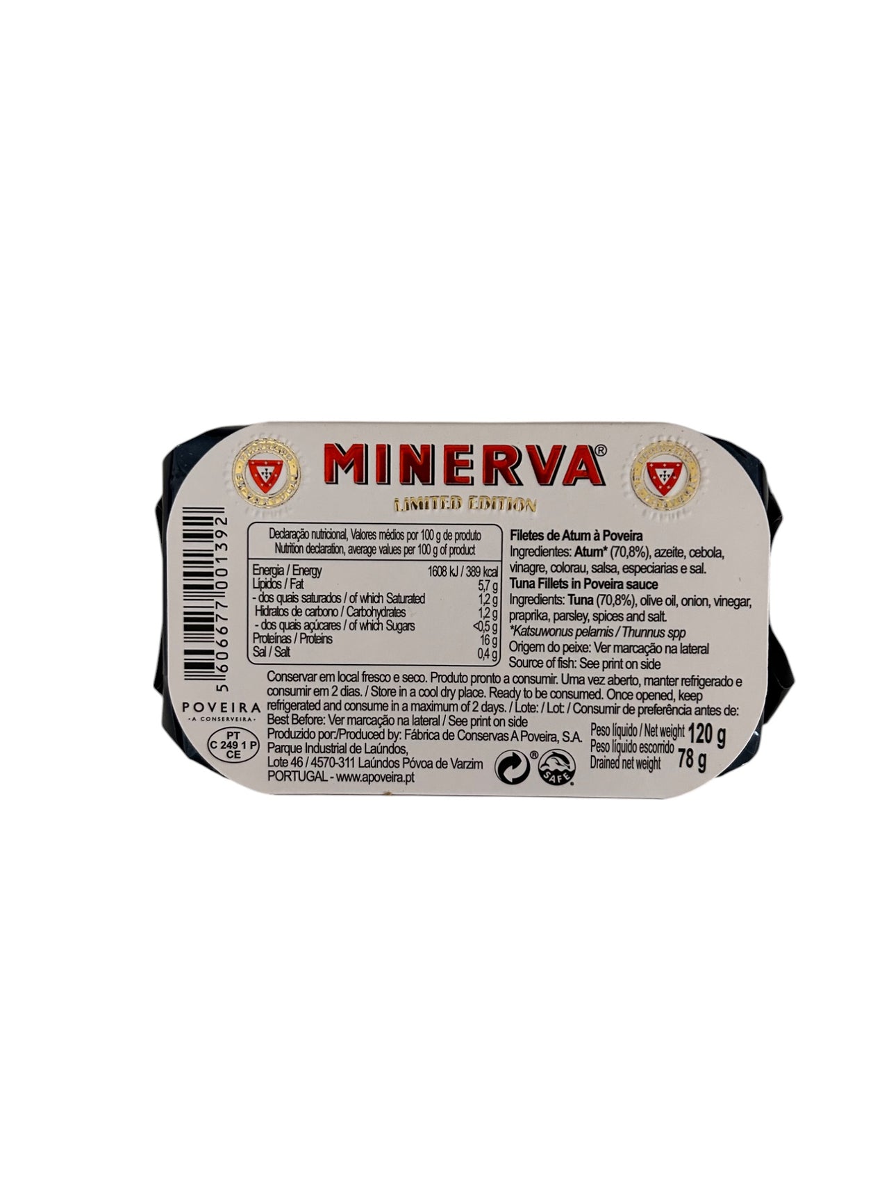 Minerva Tuna Fillets in Poviera Sauce (Limited Edition) - 3 Pack
