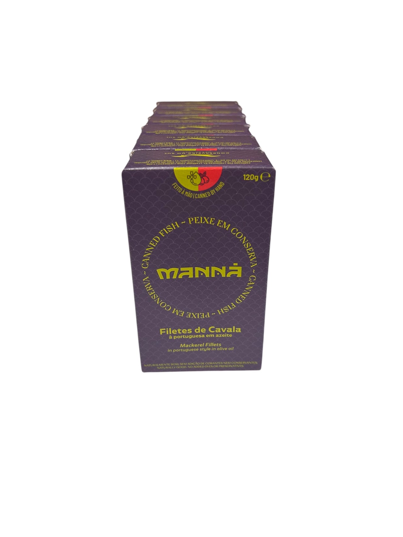 Manná Mackerel Fillets Portuguese Style in Olive Oil - 6 Pack