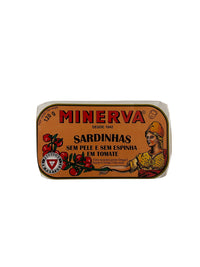 Minerva Skinless and Boneless Sardines in Tomato Sauce - 6 Pack