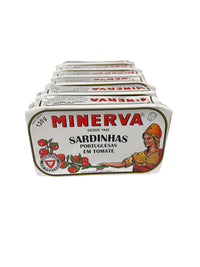 Minerva Portuguese Sardine in Tomato Sauce - 6 Pack