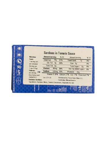 Manná Sardines in Tomato Sauce - 6 Pack - TinCanFish