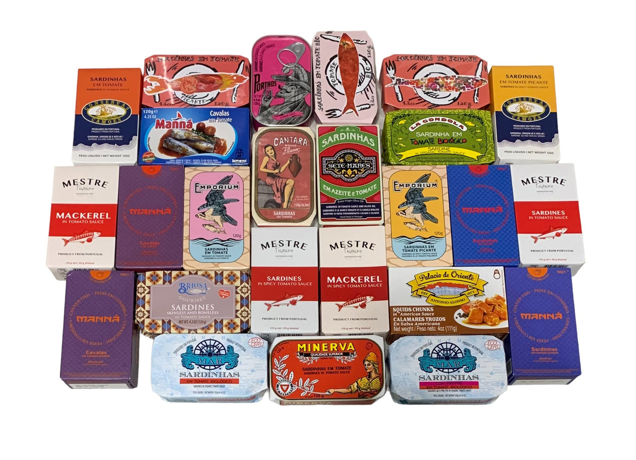 Tomato Lovers Variety Pack - 6 Pack - TinCanFish