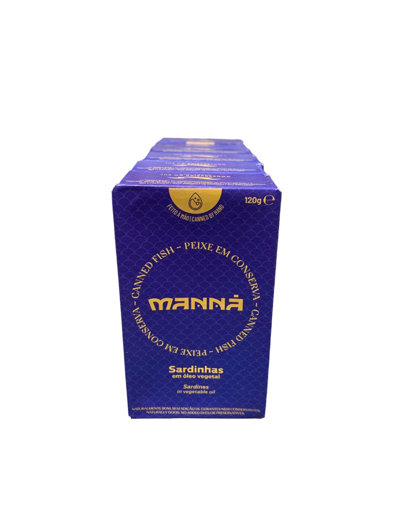Manná Sardines in Vegetable Oil - 6 Pack - TinCanFish