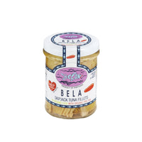Bela Jarred Skipjack Tuna Fillets in Organic Extra Virgin Olive Oil - 6 Pack - TinCanFish