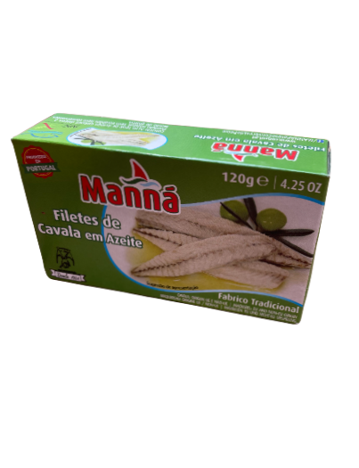 MANNÁ Mackerel Fillets in Olive Oil - TinCanFish
