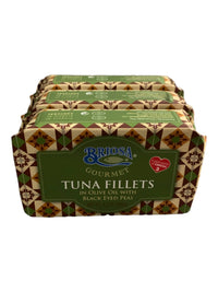 Thumbnail for Briosa Gourmet Tuna Fillets in Olive Oil with Black Eyed Peas - 3 Pack - TinCanFish
