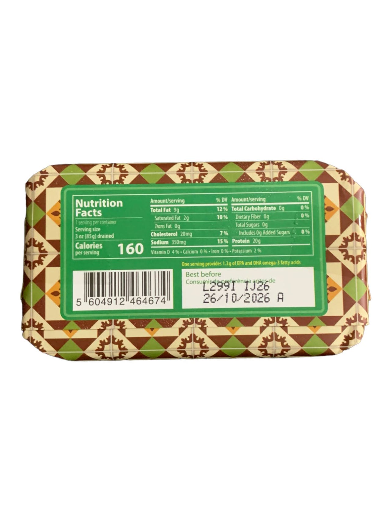 Briosa Gourmet Tuna Fillets in Olive Oil with Onion and Laurel - 3 Pack - TinCanFish