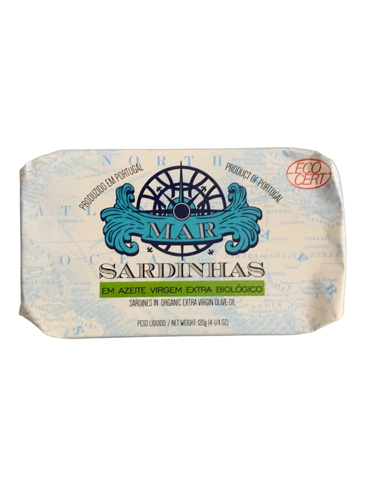 MAR Brand Sardines in Organic EVOO - 6 Pack - TinCanFish