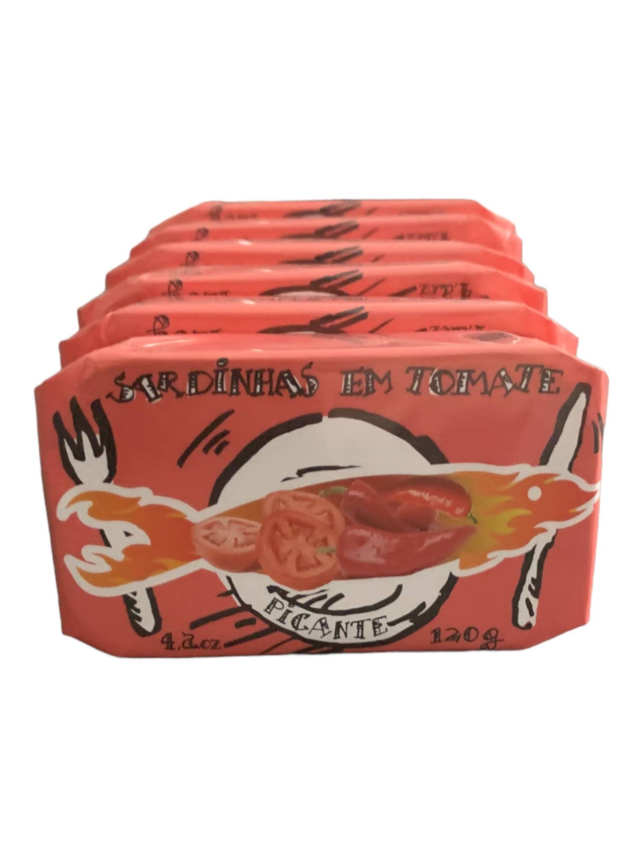 Cantara Creative Sardines w/ Piri-Piri in Tomato Sauce - 6 Pack - TinCanFish