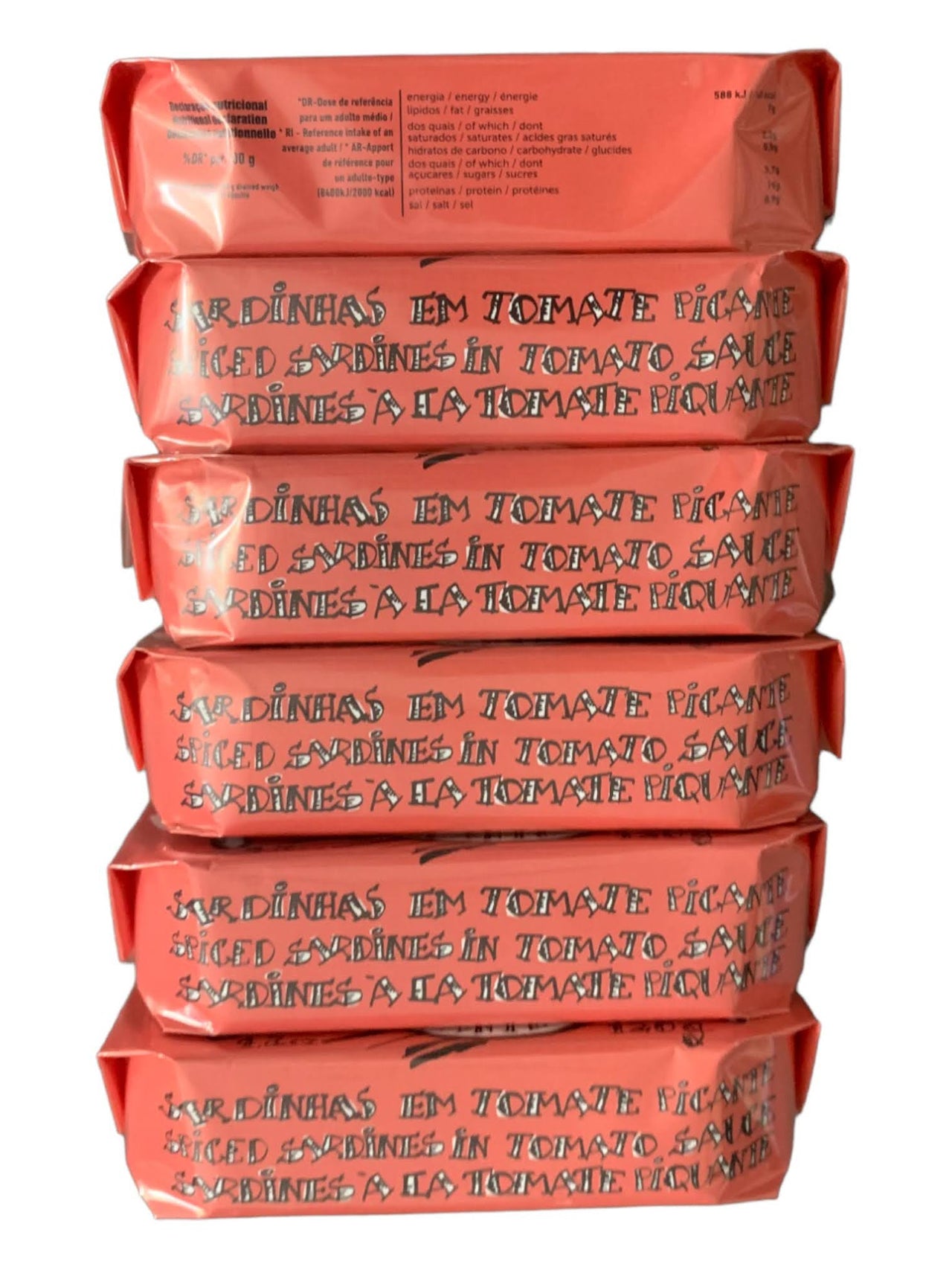 Cantara Creative Sardines w/ Piri-Piri in Tomato Sauce - 6 Pack - TinCanFish