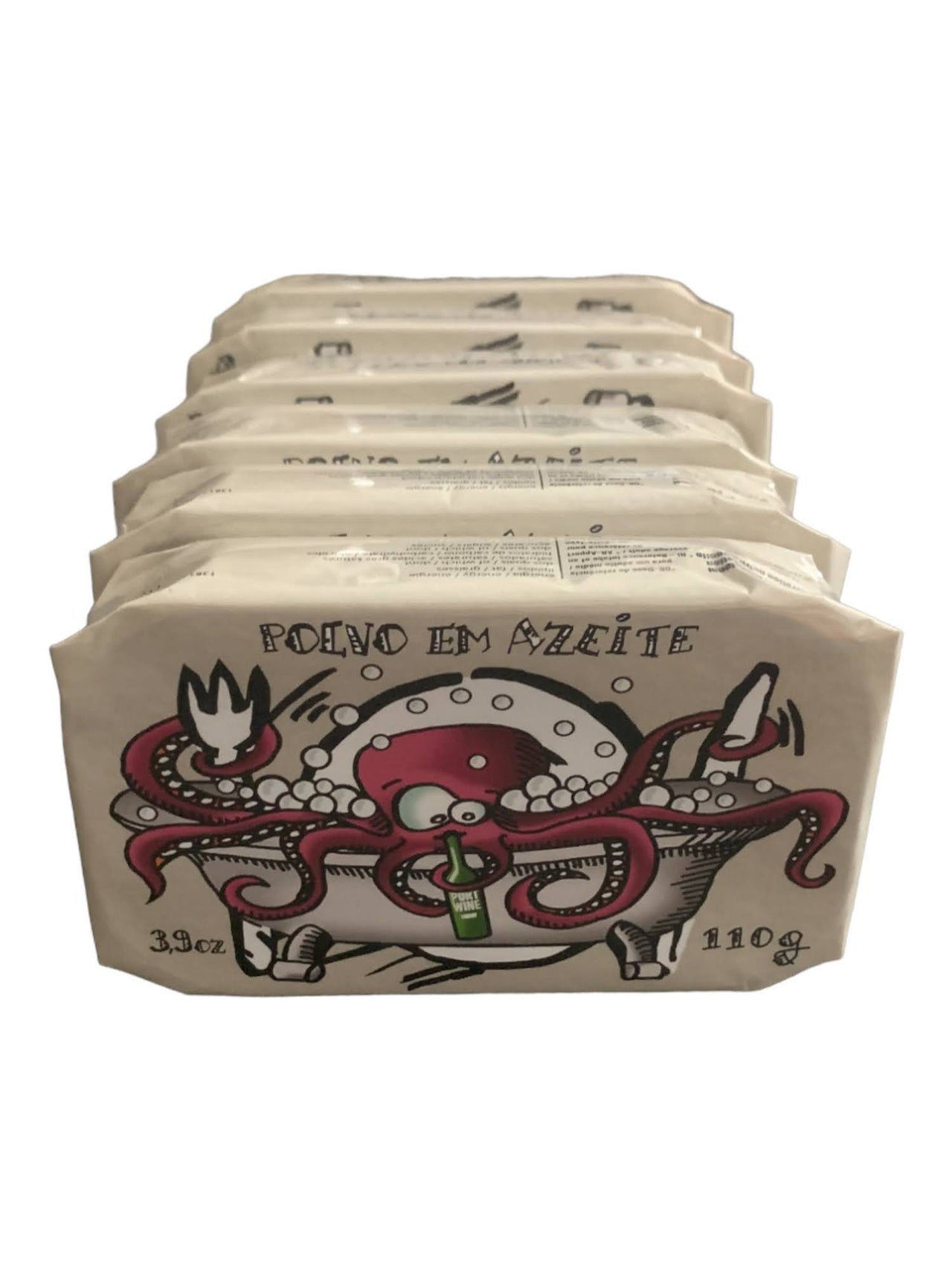 Cantara Creative Octopus in Olive Oil - 6 Pack - TinCanFish