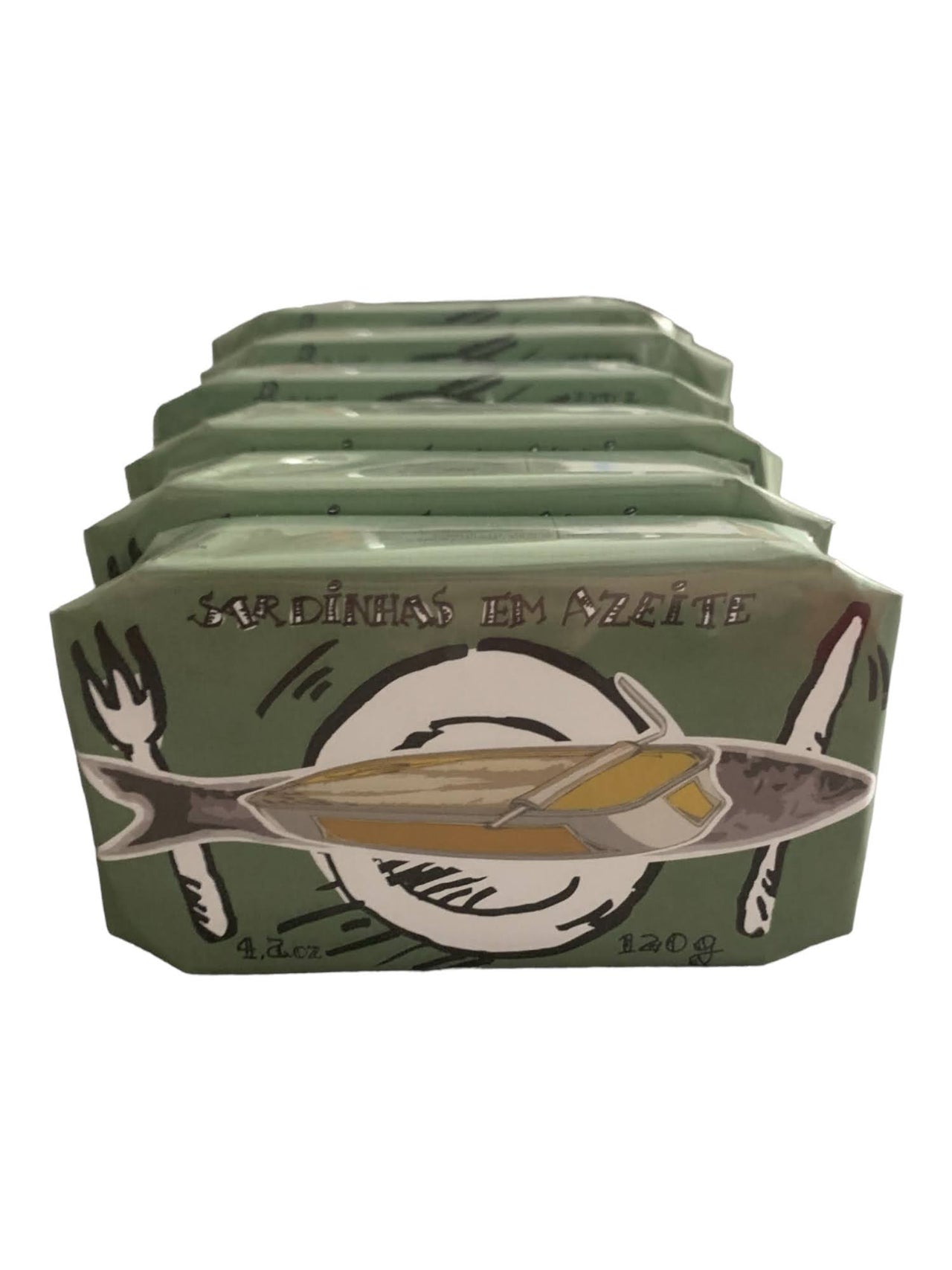 Cantara Creative Sardines in Olive Oil - 6 Pack - TinCanFish