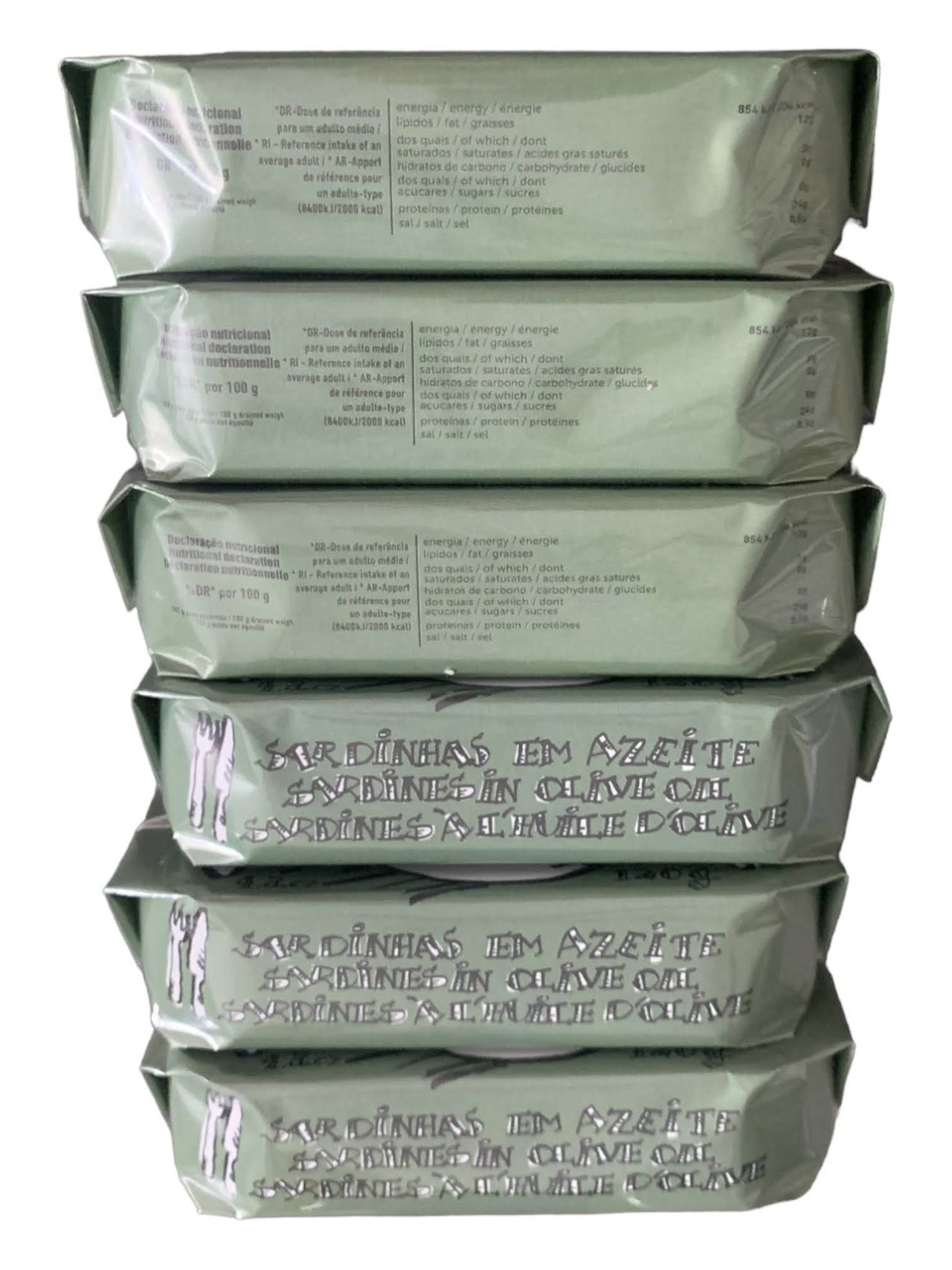 Cantara Creative Sardines in Olive Oil - 6 Pack - TinCanFish