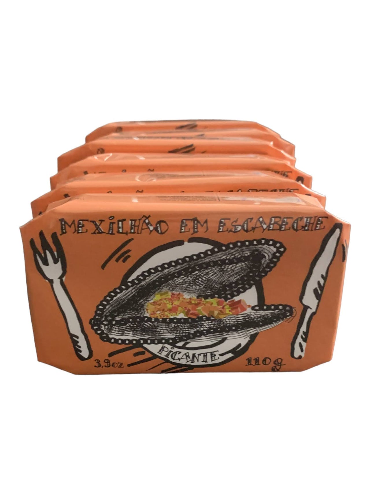 Cantara Creative Mussels in Spicy Escabeche - 6 Pack - TinCanFish